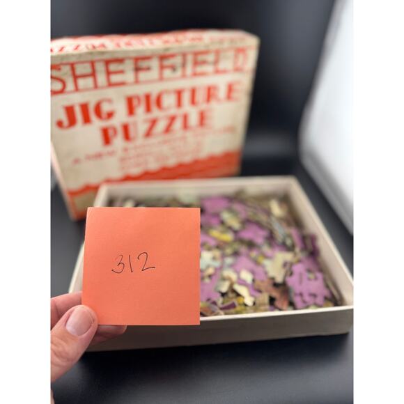 Vintage Sheffield Jig Puzzle - The Old Meadow - Picture 7 of 7